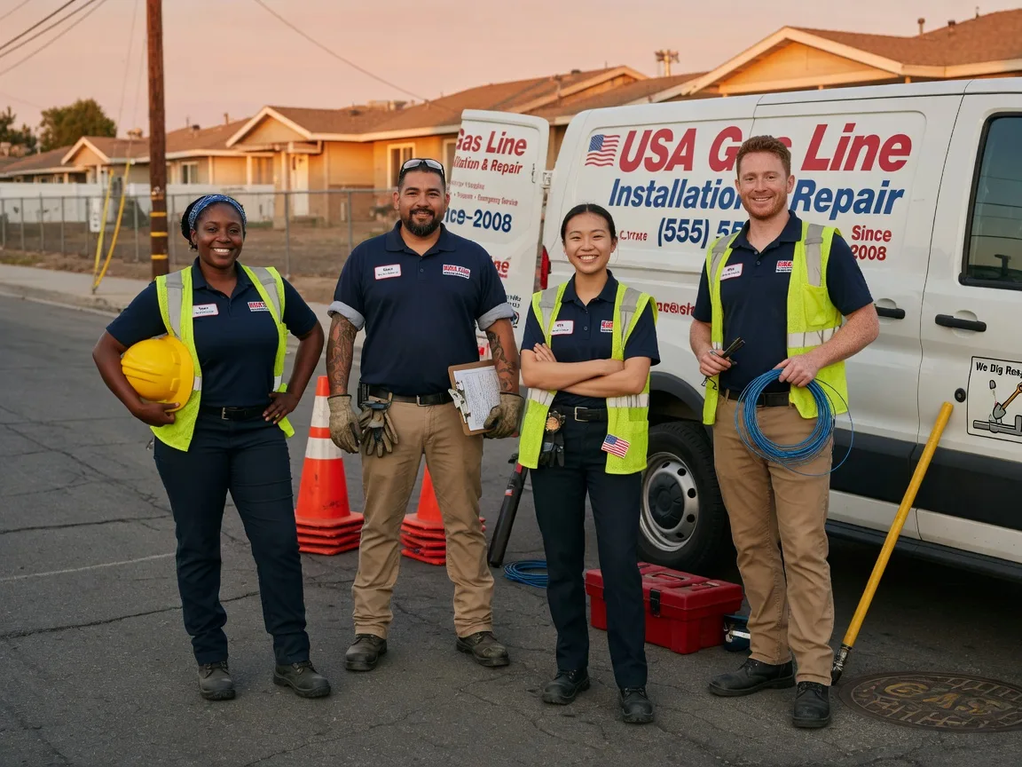 Gas Line Installation company in Marquette, KS